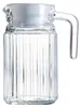 Esmeyer 410-086 Arcoroc Glaskrug "Quadro" mit Deckel, 0,5 Vista previa de la imagen del producto 1