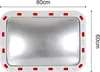 Lustro drogowe Wiltec 70 x 90 cm wypukłe, kątowe lustro Podgląd zdjęcia produktu 6