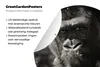 MuchoWow® Gartenposter Outdoor-Poster Rund Tierprofil Produktbild-Vorschau 4