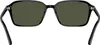 Ray-Ban Eckige Raimond-Sonnenbrille, Schwarz One Size Produktbild-Vorschau 3