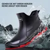 Regenstiefel Outdoor Rutschfeste Regenschuhe Schwarz Größe: Produktbild-Vorschau 8