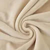 Velours-Sitzbezug für rundes Stuhlsitzkissen in Creme – Produktbild-Vorschau 2