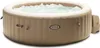 An inflatable hot tub filled with bubbly water, shown from a side angle on a white background. Produktbild-Vorschau
