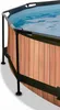 A close-up view of the side of an above-ground pool filled with blue water. Náhled obrázku produktu