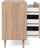 Finish Komoda Bali 03A Sonoma-Eiche und Raffia-Druck Podgląd zdjęcia produktu 14