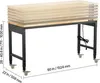 SucceBuy Werkbank 1524x559x711-1030 mm, 907 kg Produktbild-Vorschau 7