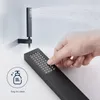 Czarny mat Homelody bateria wannowa wodospad z półką, Podgląd zdjęcia produktu 7
