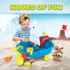 Eddy Toys tavolo sabbia e acqua pirati - con 12 accessori - Anteprima dell’immagine prodotto 7