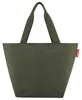 reisenthel Schultertasche Shopper Cord Dark Matcha Produktbild-Vorschau 1