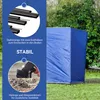 Outsunny Windschutz faltbar Camping Sichtschutz mit Produktbild-Vorschau 5