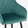 CLIPOP Chaise de salle à manger, set de 2 chaises de Voir les images du produit 5