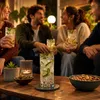 12er Set Longdrinkgläser 375 ml mit edler Schliffoptik Produktbild-Vorschau 8
