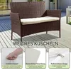 Set di mobili da giardino Jayseuw in 4 pezzi, mobili da Anteprima dell’immagine prodotto 6