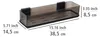 WENKO Vacuum-Loc® Maxiablage Mod. Quadro Schwarz, Produktbild-Vorschau 5