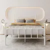 MODFU Letto matrimoniale classico 140 x 200 cm con Anteprima dell’immagine prodotto 2