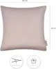 Samt Kissenbezug 4er Set Kissenbezüge Deko Wohnzimmer Produktbild-Vorschau 3