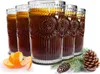 6 Longdrinkgläser 340ml mit Relief Sonne Wassergläser Produktbild-Vorschau 1