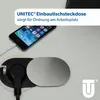UNITEC Einbautischsteckdose Schuko+USB Stahld Produktbild-Vorschau 14