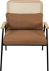 SVITA THEA Fauteuil lounge en rotin Fauteuil rétro en rotin Voir les images du produit 3