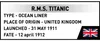Cobi Klemmbaustein-Set RMS Titanic, Kreuzfahrtschiff, 848 Anteprima dell’immagine prodotto 7