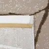 Designer Teppich mit abstraktem glänzenden Ästemuster beige Produktbild-Vorschau 6