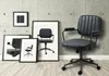 Kancelářská židle Natrona v industriálním stylu - koženka - Náhled obrázku produktu 9