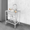 Küchenspüle, freistehendes Design, Warm- und Produktbild-Vorschau 2