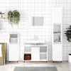 vidaXL Koupelnová skříňka bílá 30x30x100 cm Dřevěný Náhled obrázku produktu 2