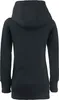 RED by EMP Damen schwarze lange Sweatjacke mit Produktbild-Vorschau 2