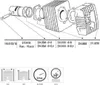 POLINI Zylinder-Kit SI-CBA-Eco-Bravo ?43mm Pin10 Náhled obrázku produktu 3