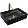 Umywalka nablatowa REA Inga Black Marble Mat Podgląd zdjęcia produktu 1