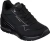A black Skechers sneaker is shown from a side angle against a white background. Náhľad obrázku produktu