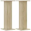 vidaXL Pied de haut-parleur 2pcs Chêne Sonoma 30x30x80cm Voir les images du produit 1