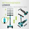 JUSKYS® Kinderroller Lumox - Blau, LED Räder, Produktbild-Vorschau 3