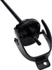 A black metal adapter with a rod extending from the top, against a white background. Produktbild-Vorschau