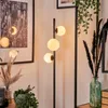 Garaguso Stehlampe aus Metall/Glas in Schwarz/Weiß Produktbild-Vorschau 7