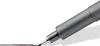 A close-up shot of a black pen drawing a line on a white background. Voir les images du produit