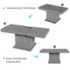 MODFU Eettafel. Uitschuifbare en inklapbare tafel met Productafbeelding-voorbeeld 4