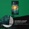 Wandbild Leinwand Bilder Wanduhr 30x60 Plasma Galaxie mit Produktbild-Vorschau 5