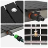 vidaXL Tuin douche, WPC en roestvrij staal 201, antraciet Productafbeelding-voorbeeld 6