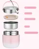Thermobehälter 1200 ml, Edelstahl mit Deckel & Klapplöffel, Produktbild-Vorschau 2