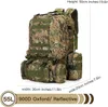 55L taktický batoh Vojenský útočný balíček Camping Hiking Náhled obrázku produktu 6