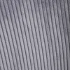 A close-up view of gray corduroy fabric. Náhľad obrázku produktu