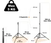 Walimex pro LED Sirius 160 Daylight area light set with Náhľad obrázku produktu 12