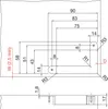 ANKOR DS-30 Charnière à encastrer gauche en bas/droite en Voir les images du produit 5