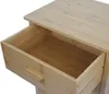 A close-up view of an open drawer in a wooden cabinet. Produktbild-Vorschau