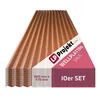 LP Projekt 10 Stück wellplatten 90x117cm - leicht & robust Produktbild-Vorschau 1