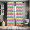 ABAKUHAUS Regenbogen Vorhänge, Gardinen, Bunter Produktbild-Vorschau 4