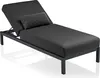 KETTLER Pure Sonnenliege, anthrazit/ sooty, incl. Kissen Produktbild-Vorschau 1