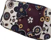 A close-up view of the bottom of a bag with a floral pattern. Podgląd zdjęcia produktu